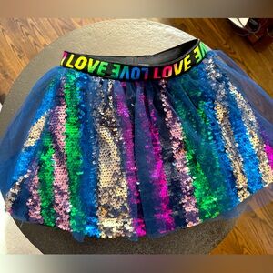 Love Shimmer Skirt by Hannah Banana